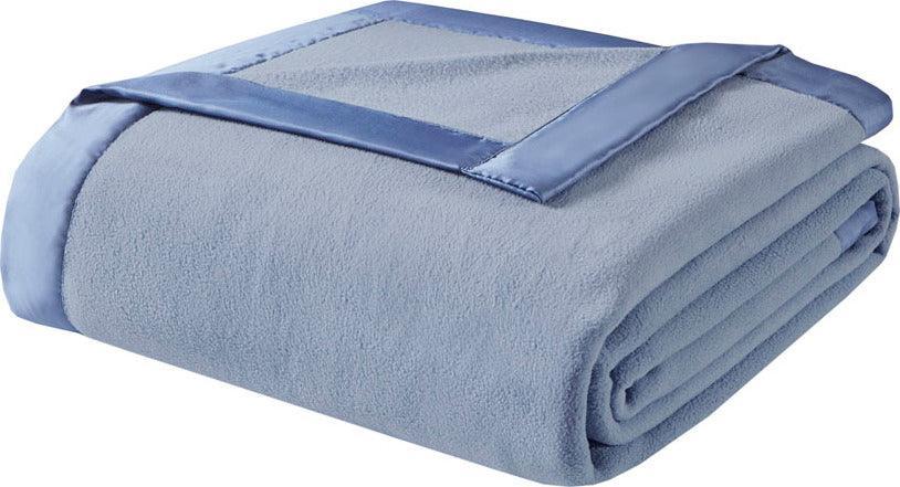 Olliix.com Comforters & Blankets - Blanket Blue BL51-0522