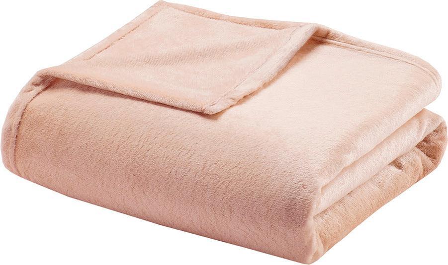 Olliix.com Comforters & Blankets - Blanket Blush MP51-4637