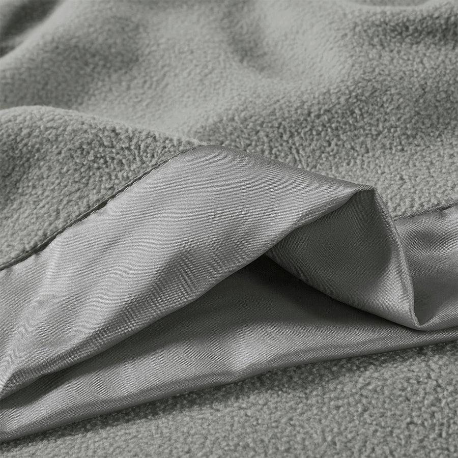 Olliix.com Comforters & Blankets - Blanket Grey TN51-0479