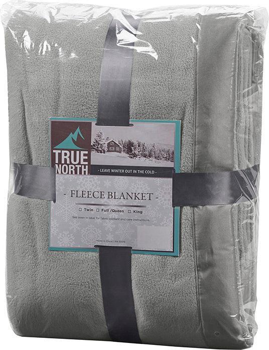 Olliix.com Comforters & Blankets - Blanket Grey TN51-0479