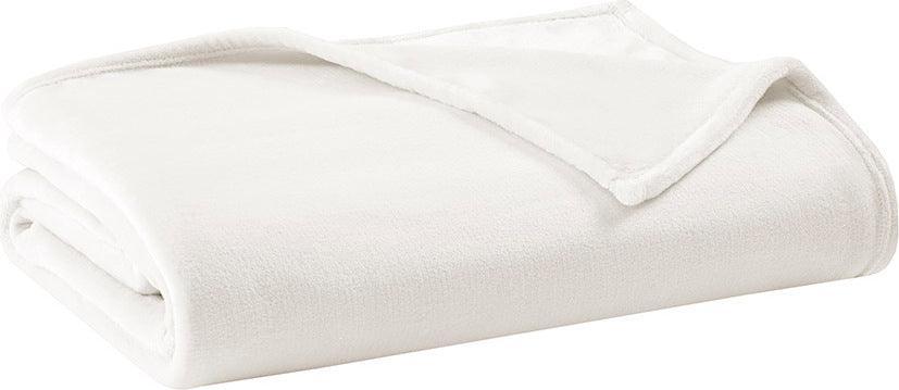 Olliix.com Comforters & Blankets - Blanket Ivory LCN51-0001