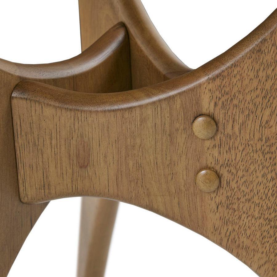 Olliix.com Coffee Tables - Blaze Triangle Wood Coffee table Light Brown