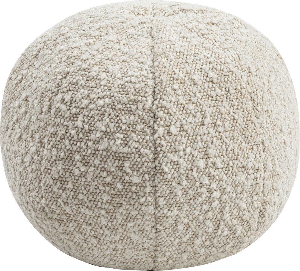 Tov Furniture Pillows & Throws - Boba 9" Beige Boucle Pillow Beige