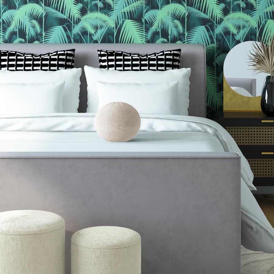 Tov Furniture Pillows & Throws - Boba 9" Cream Velvet Pillow Cream