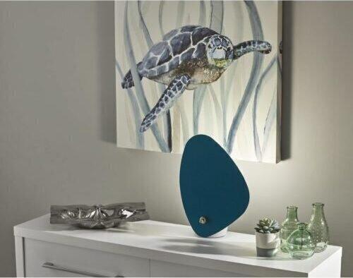Adesso Table Lamps - Bonnie Table Lantern Turquoise & White