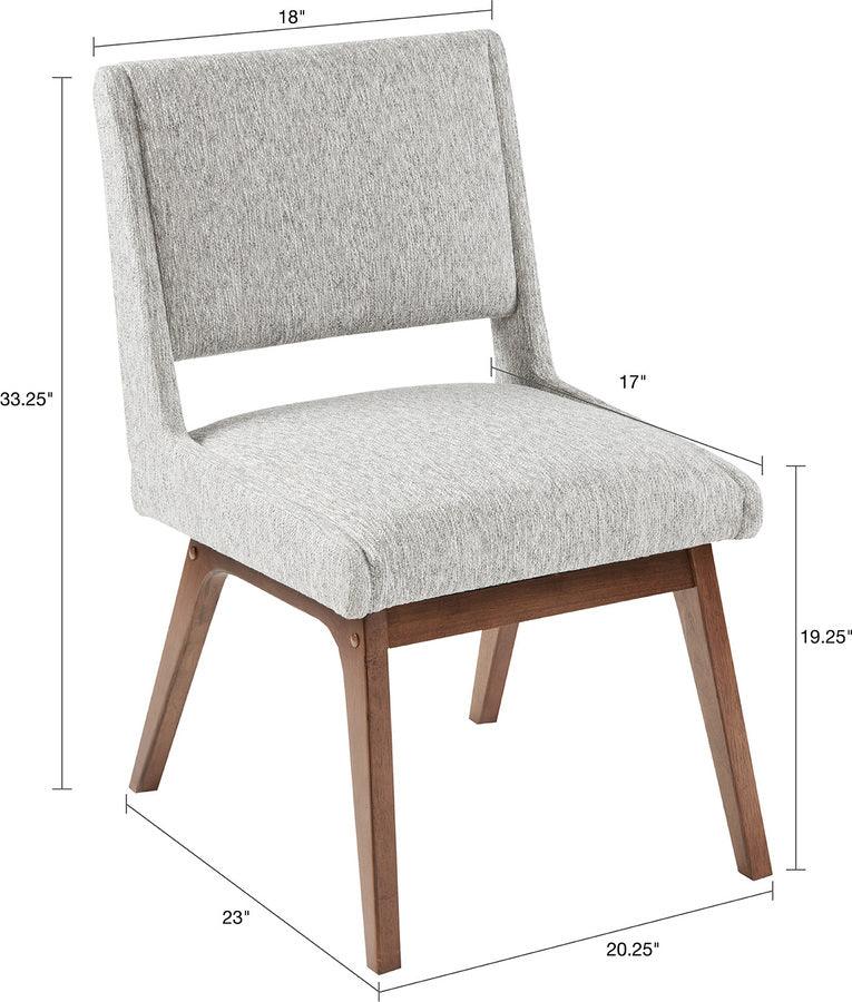 Olliix.com Dining Chairs - Boomerang Dining Chair (Set of 2) Pecan