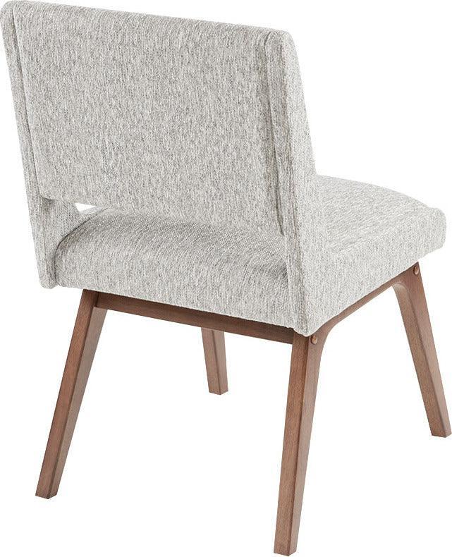 Olliix.com Dining Chairs - Boomerang Dining Chair (Set of 2) Pecan