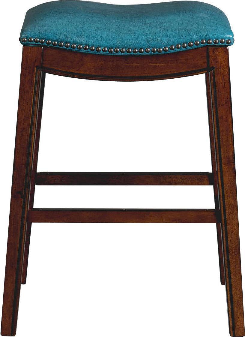 Elements Barstools - Bowen 30" Backless Bar Stool in Blue