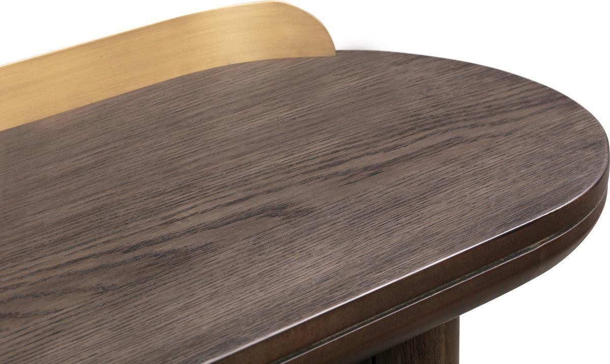 Tov Furniture Desks - Braden Brown Desk/Console Table Brown