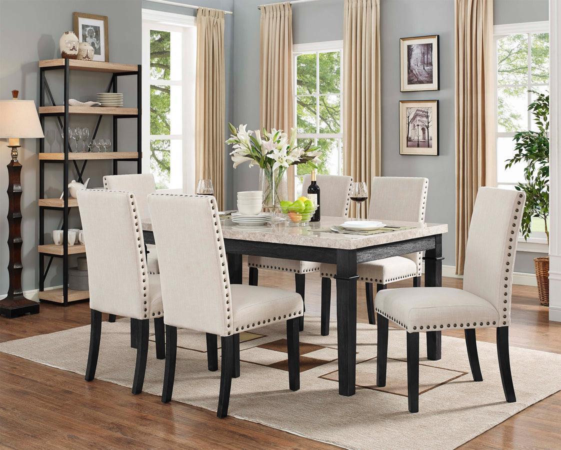 Elements Dining Tables - Bradley Marble Dining Table