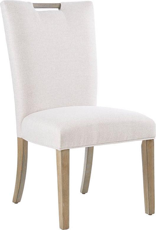 Olliix.com Dining Chairs - Braiden Transitional Dining Chair (set of 2) 20.5"W x 23.75"D x 38.75"H Natural
