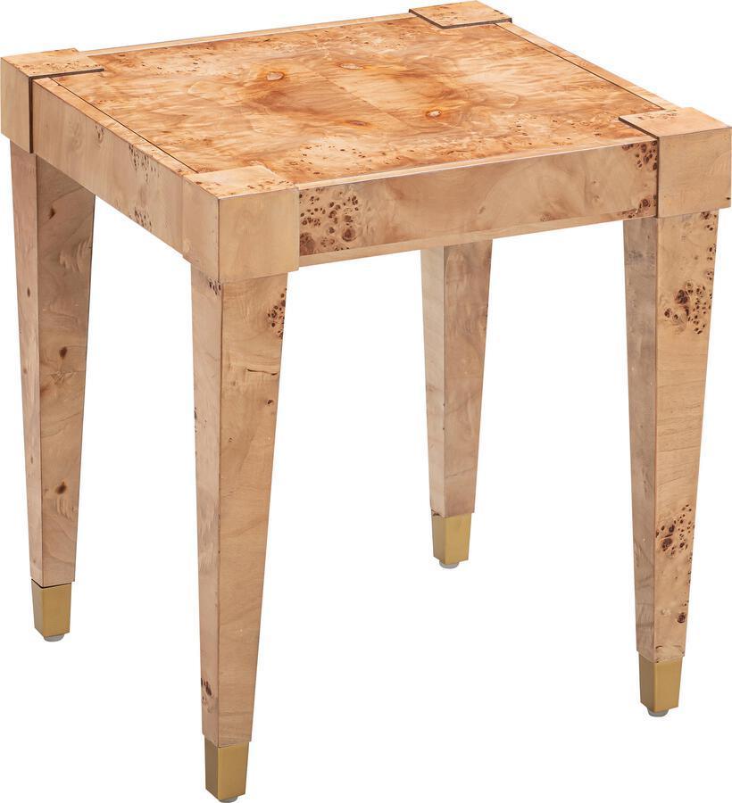 Tov Furniture Side & End Tables - Brandyss Natural Burl End Table Natural