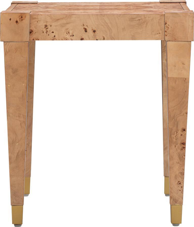 Tov Furniture Side & End Tables - Brandyss Natural Burl End Table Natural