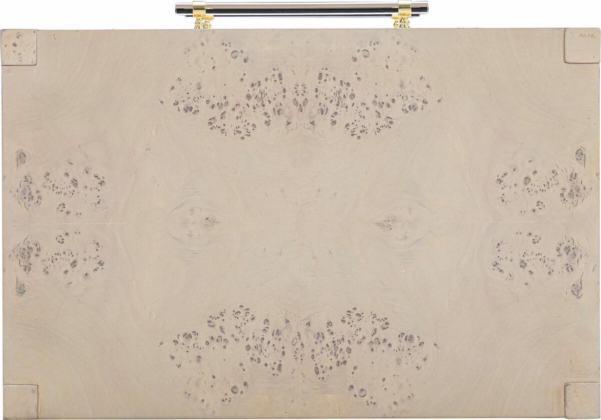 Tov Furniture Nightstands & Side Tables - Brandyss White Burl Nightstand White