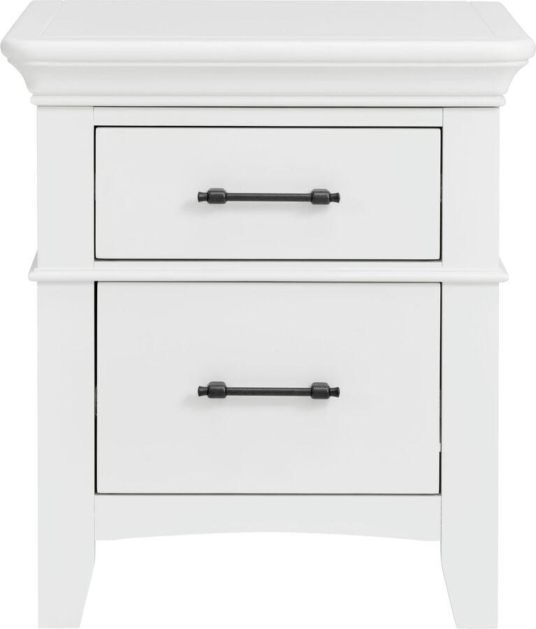 Elements Nightstands & Side Tables - Breenon Side Table in White