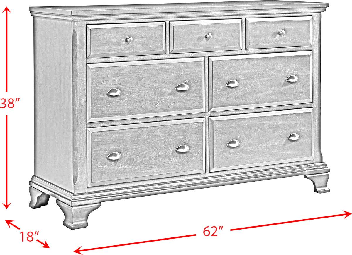 Elements Dressers - Brinley Cherry Dresser