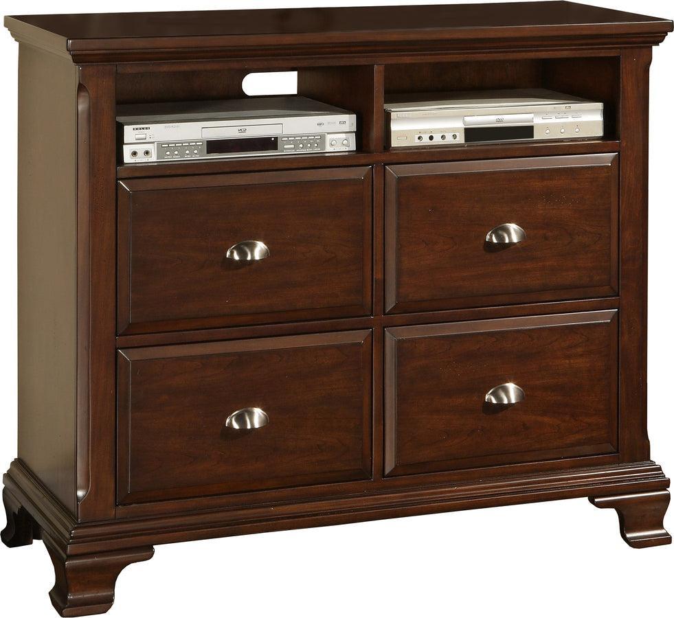 Elements Chest of Drawers - Brinley Cherry Media Chest