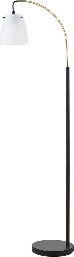 Olliix.com Floor Lamps - Bristol Arched Floor Lamp Matte black