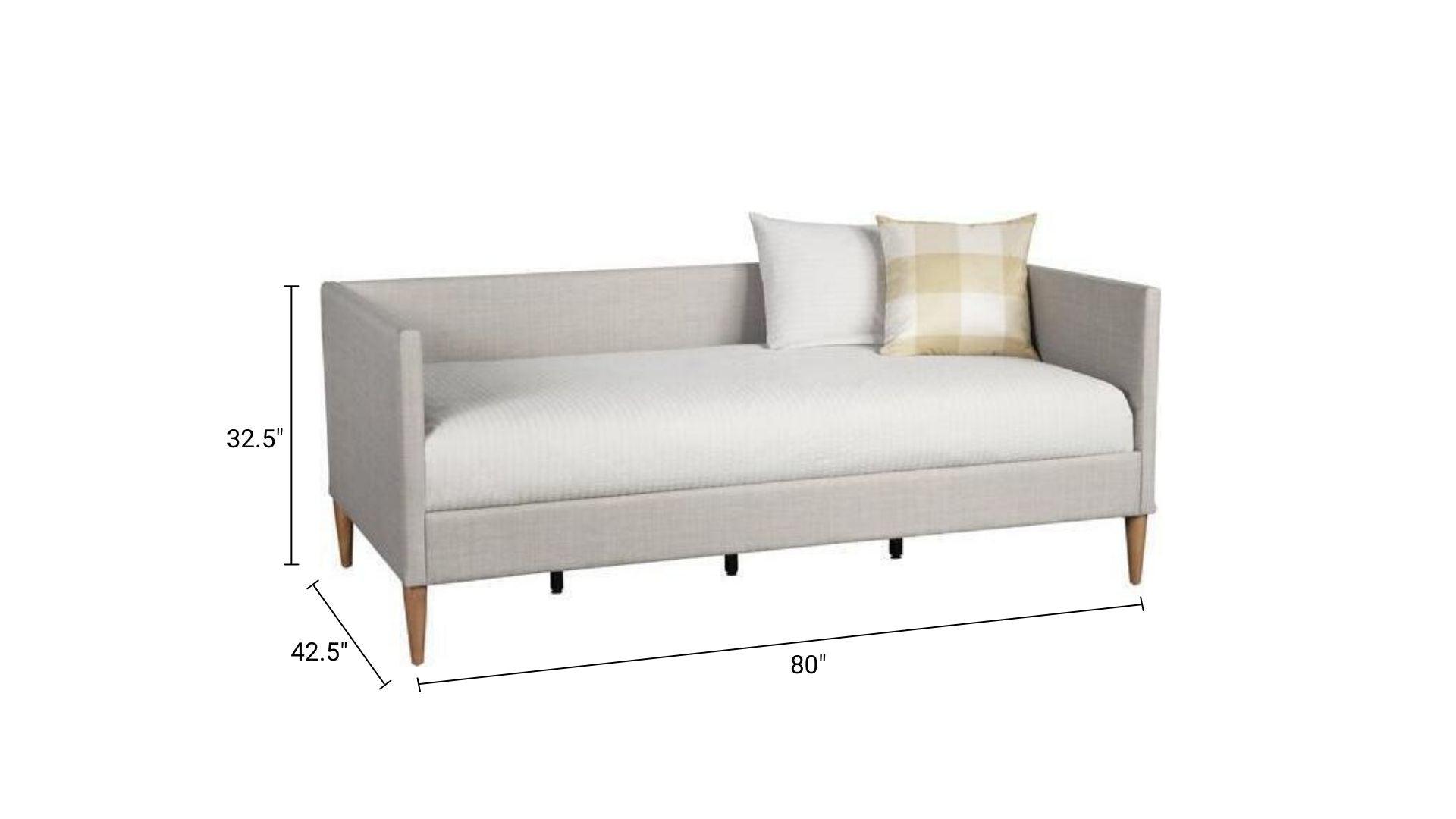 Alpine Furniture Daybeds - Britney Daybed Light Gray