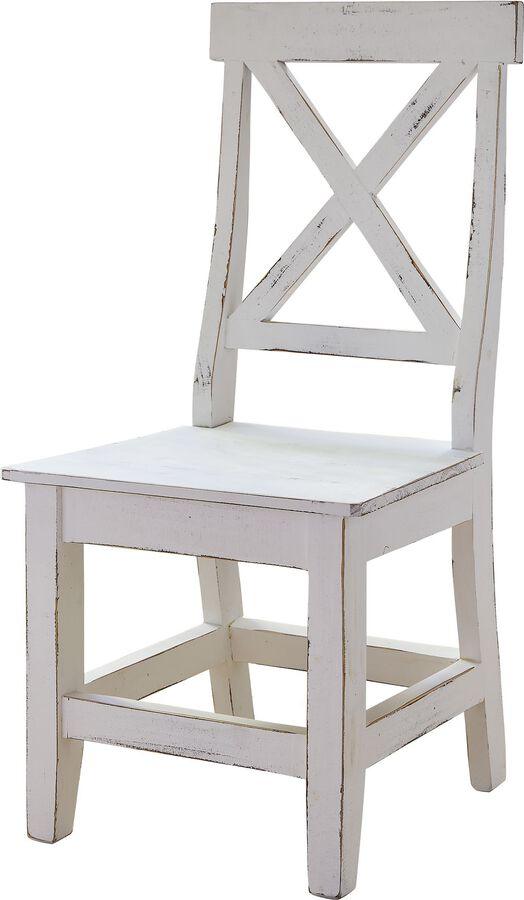 Elements Dining Sets - Brixton Mary Dining 5Pc Set - Table & Four Chairs In White