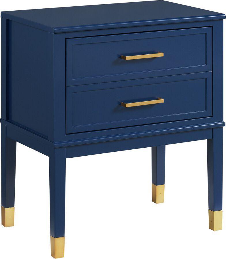 Elements Nightstands & Side Tables - Brody Side Table in Navy Navy