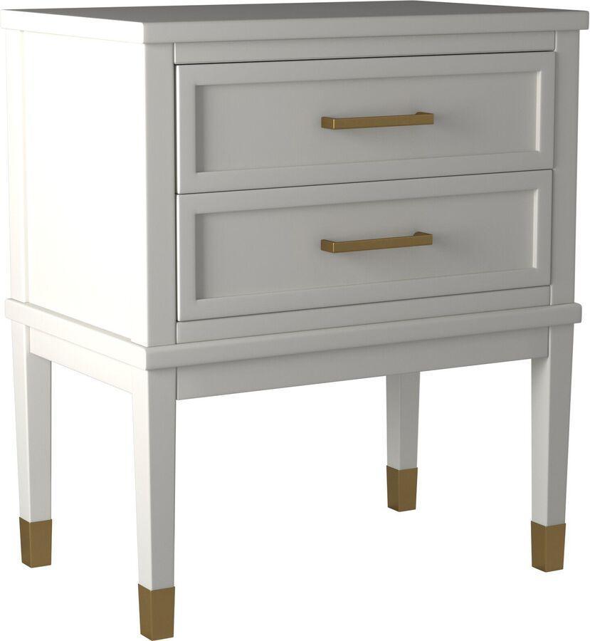 Elements Nightstands & Side Tables - Brody Side Table in White