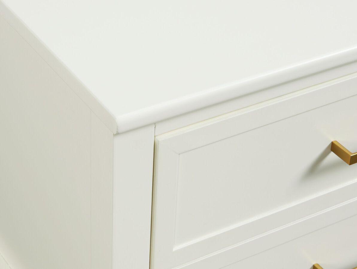 Elements Nightstands & Side Tables - Brody Side Table in White