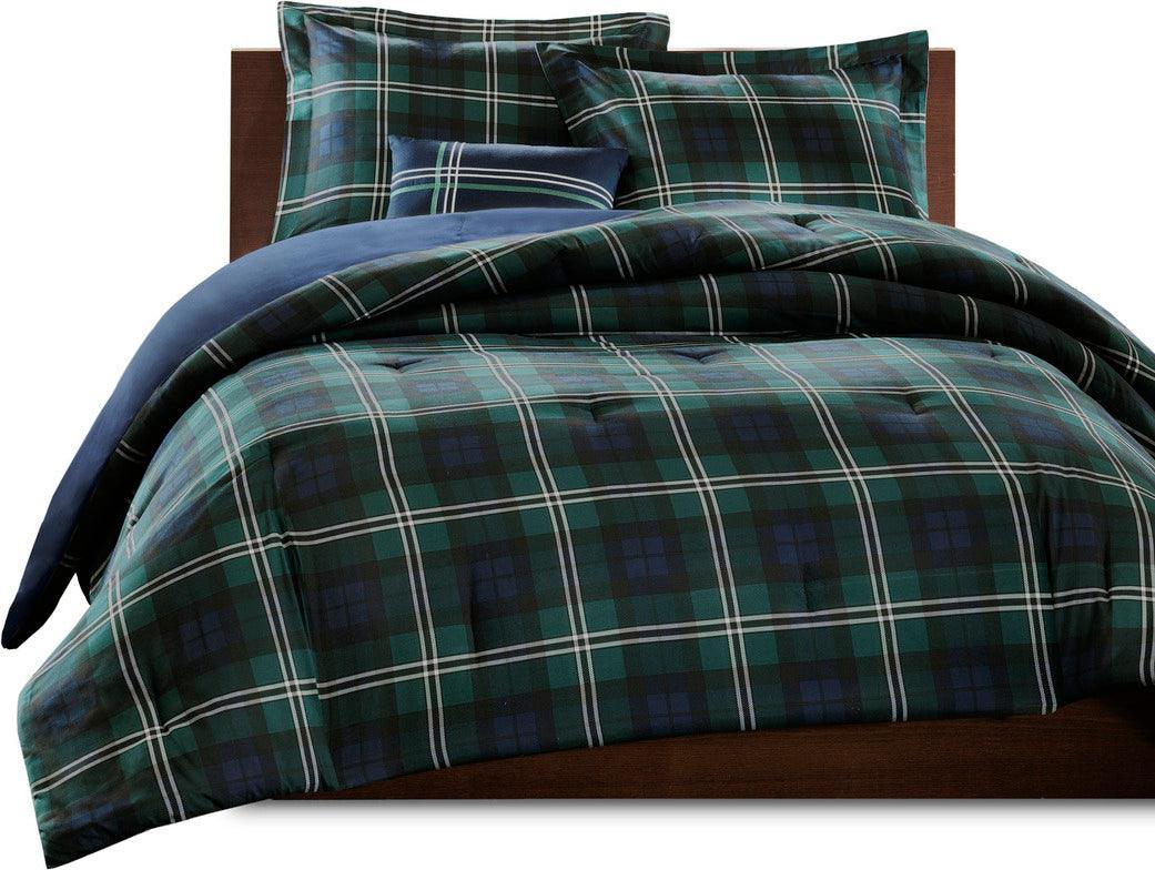 Olliix.com Comforters & Blankets - Brody Twin/Twin XL Comforter Set Blue
