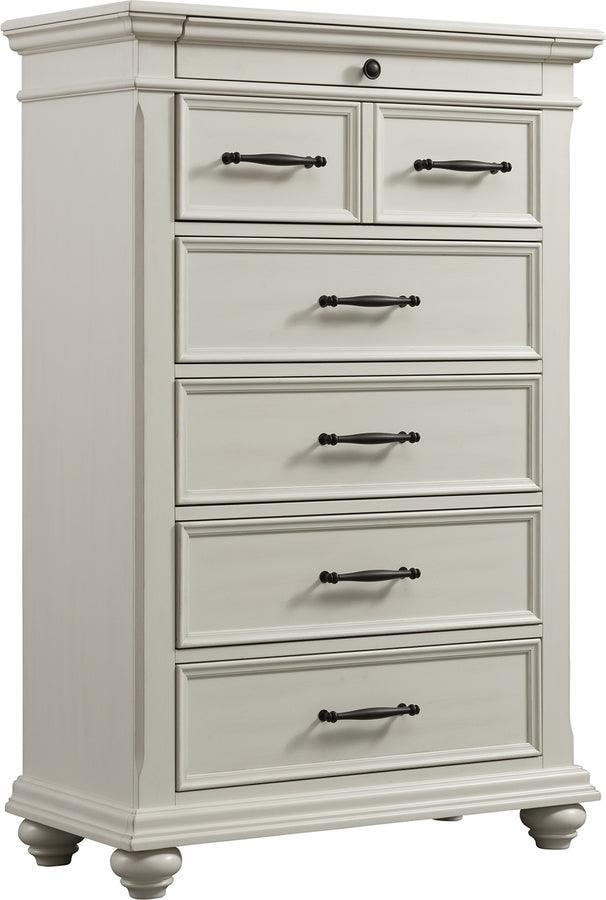 Elements Chest of Drawers - Brooks 6-Drawer Chest White