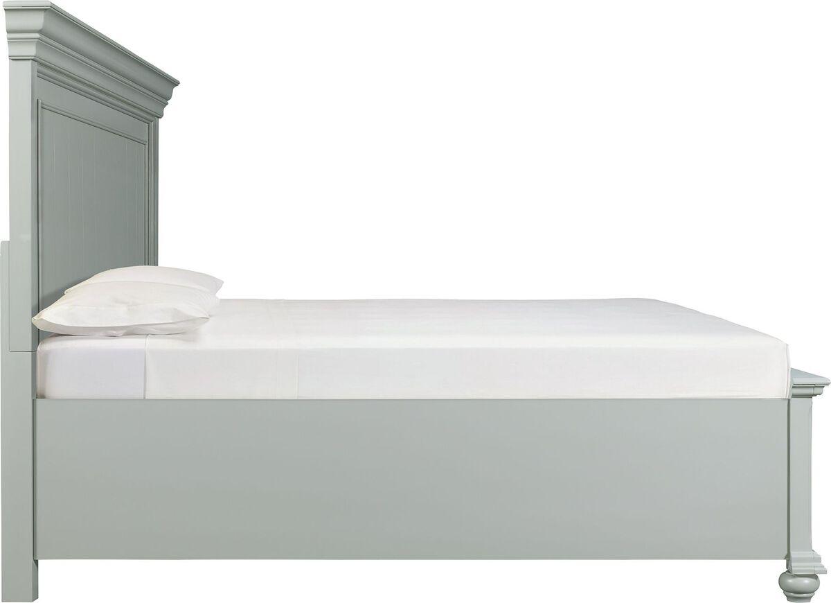Elements Beds - Brooks King Platform Storage Bed in Grey