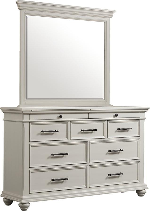 Elements Bedroom Sets - Brooks Queen Platform Storage 5Pc Bedroom Set