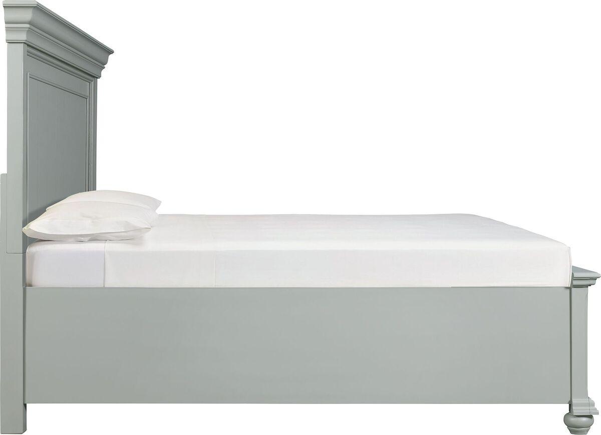 Elements Beds - Brooks Queen Platform Storage Bed in Grey