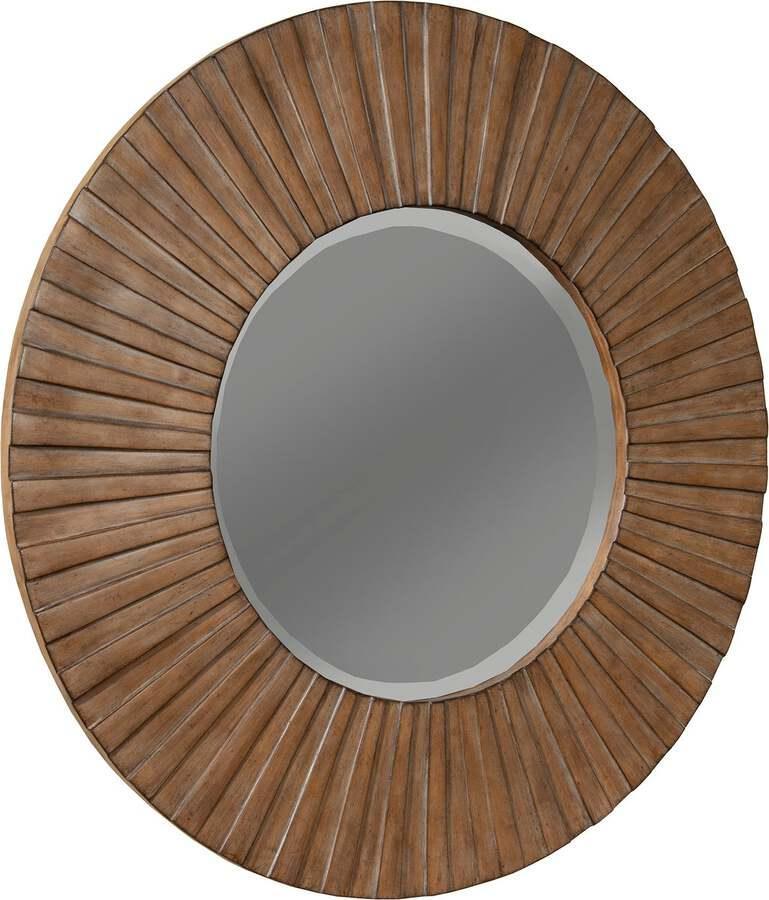 Alpine Furniture Mirrors - Brown Pearl Mirror Brown Bronze