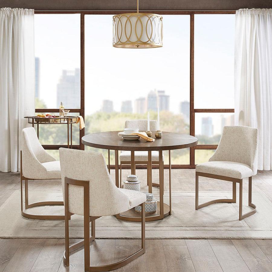 Olliix.com Dining Chairs - Bryce Dining Chair Cream (Set of 2)