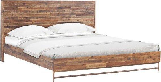 Tov Furniture Beds - Bushwick Wooden King Bed Brown