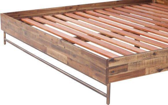 Tov Furniture Beds - Bushwick Wooden King Bed Brown