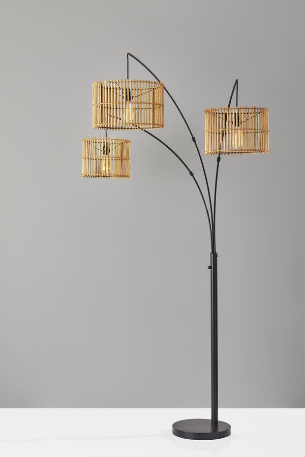 Adesso Floor Lamps - Cabana Arc Lamp