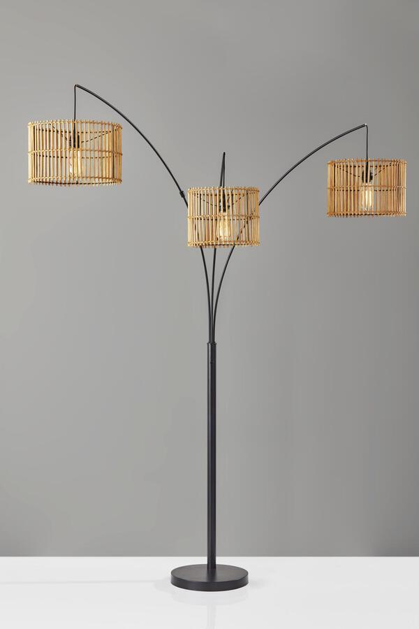 Adesso Floor Lamps - Cabana Arc Lamp