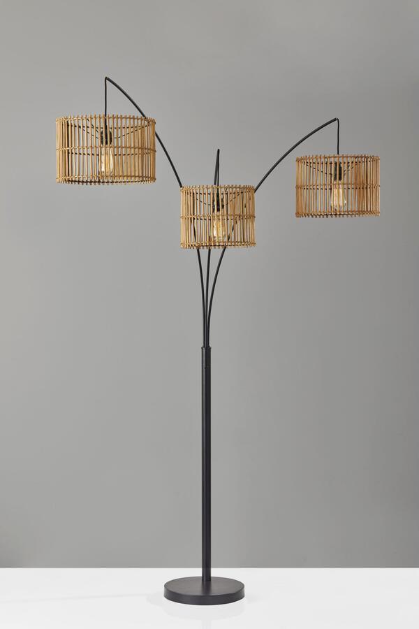 Adesso Floor Lamps - Cabana Arc Lamp