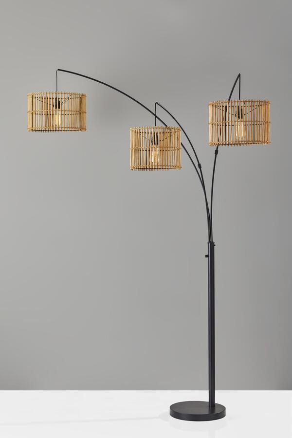 Adesso Floor Lamps - Cabana Arc Lamp