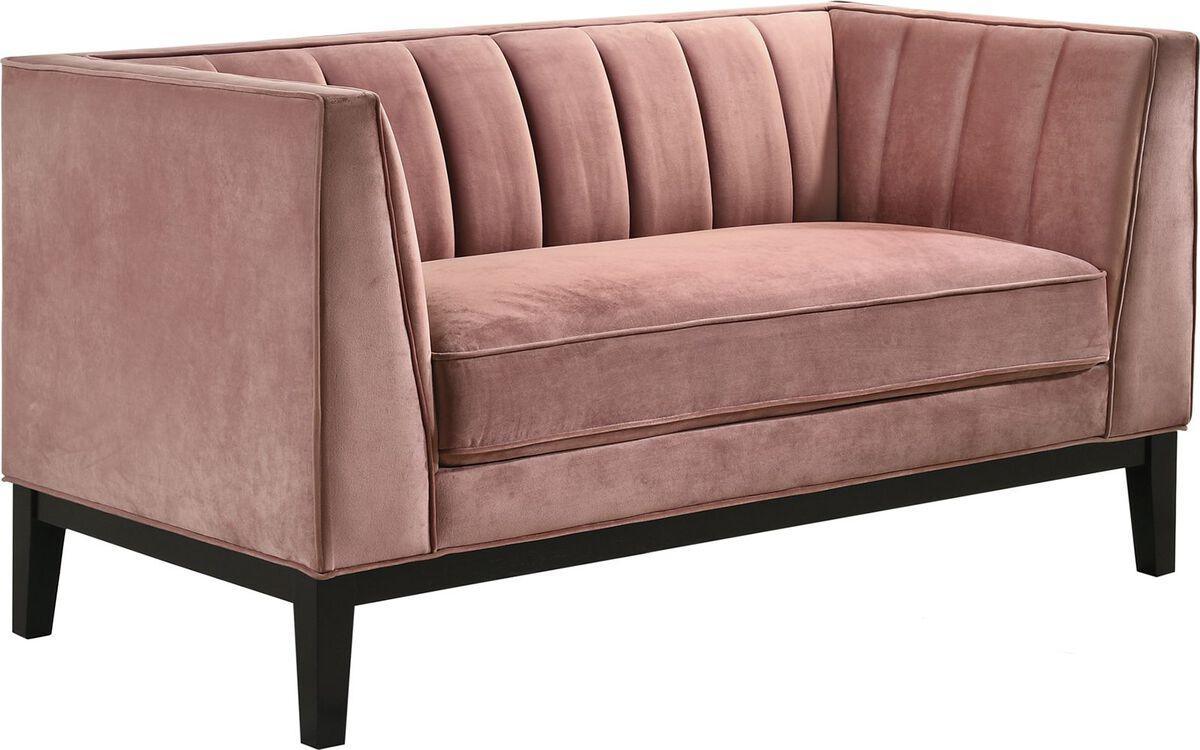 Elements Living Room Sets - Calabasas 3PC Living Room Set in Rose