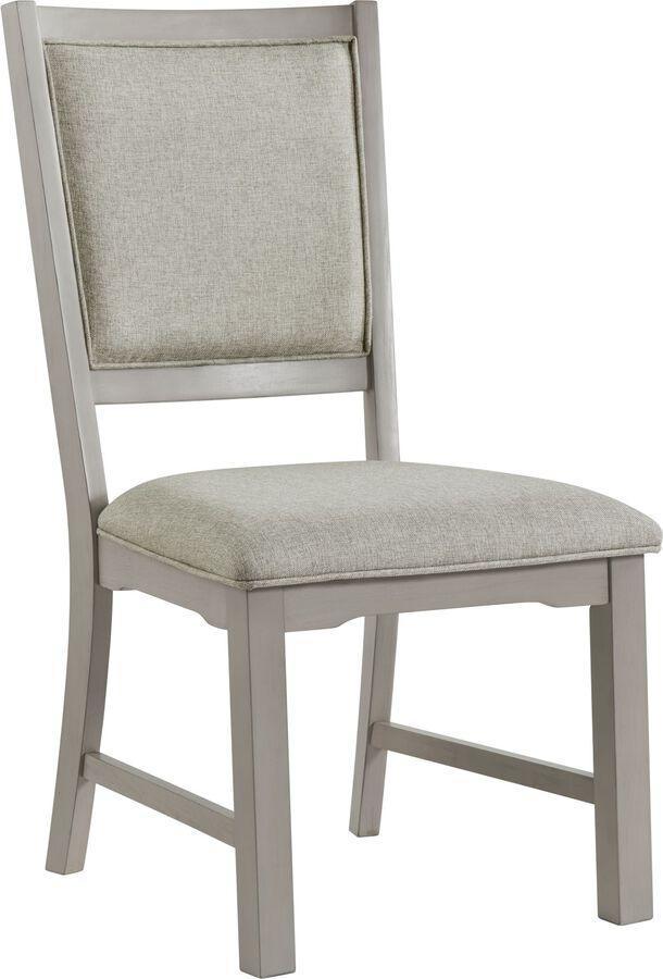 Elements Dining Chairs - Calderon 39" H Side Chair Set in Gray