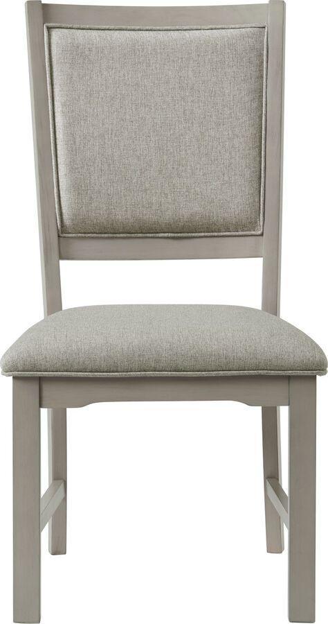 Elements Dining Chairs - Calderon 39" H Side Chair Set in Gray