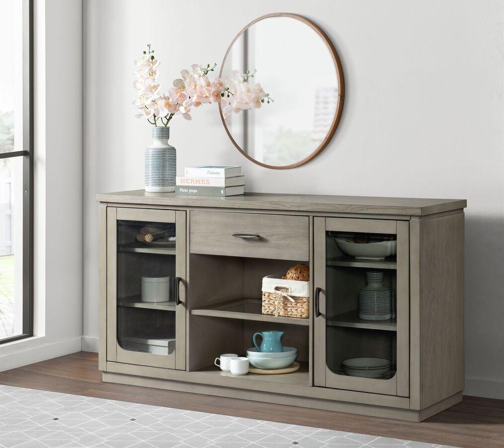 Elements Buffets & Sideboards - Calderon Server in Gray