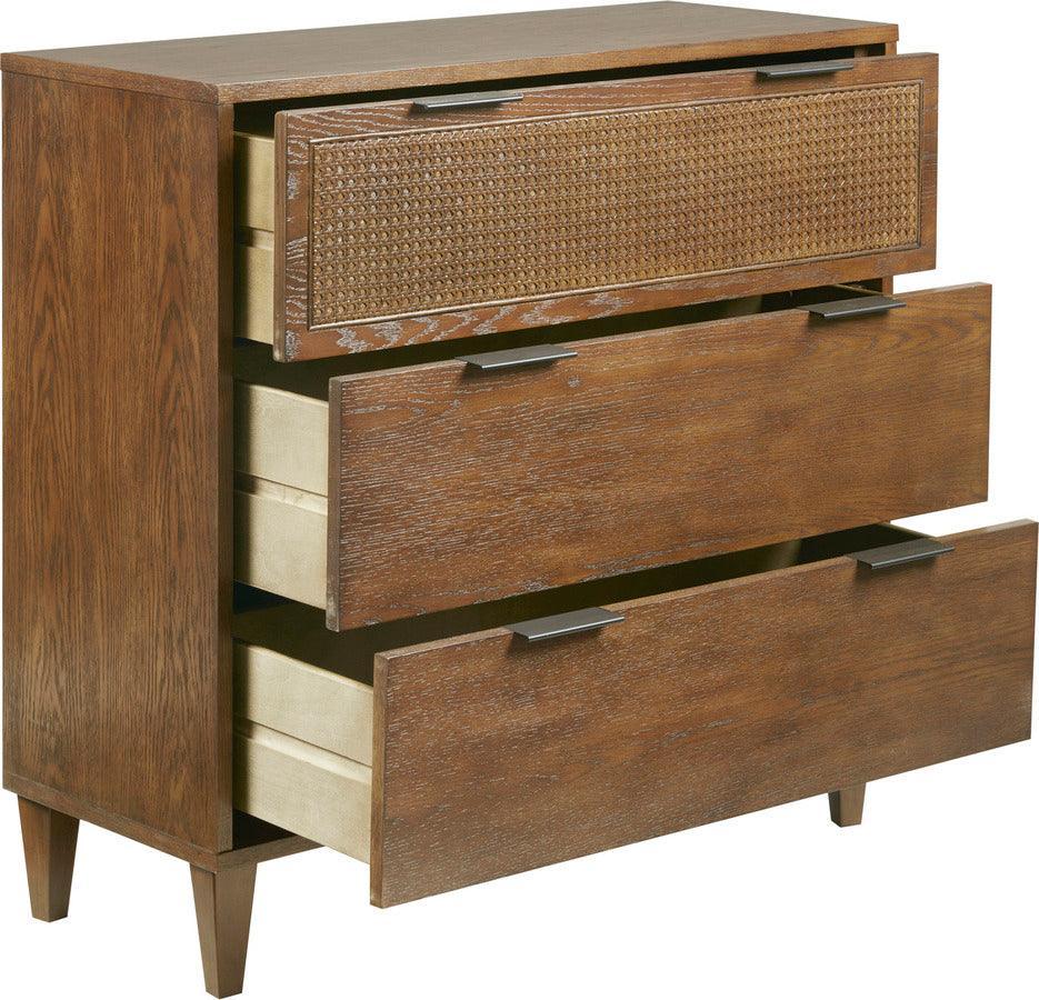 Olliix.com Chest of Drawers - Cali 3-Drawer Accent Chest Natural