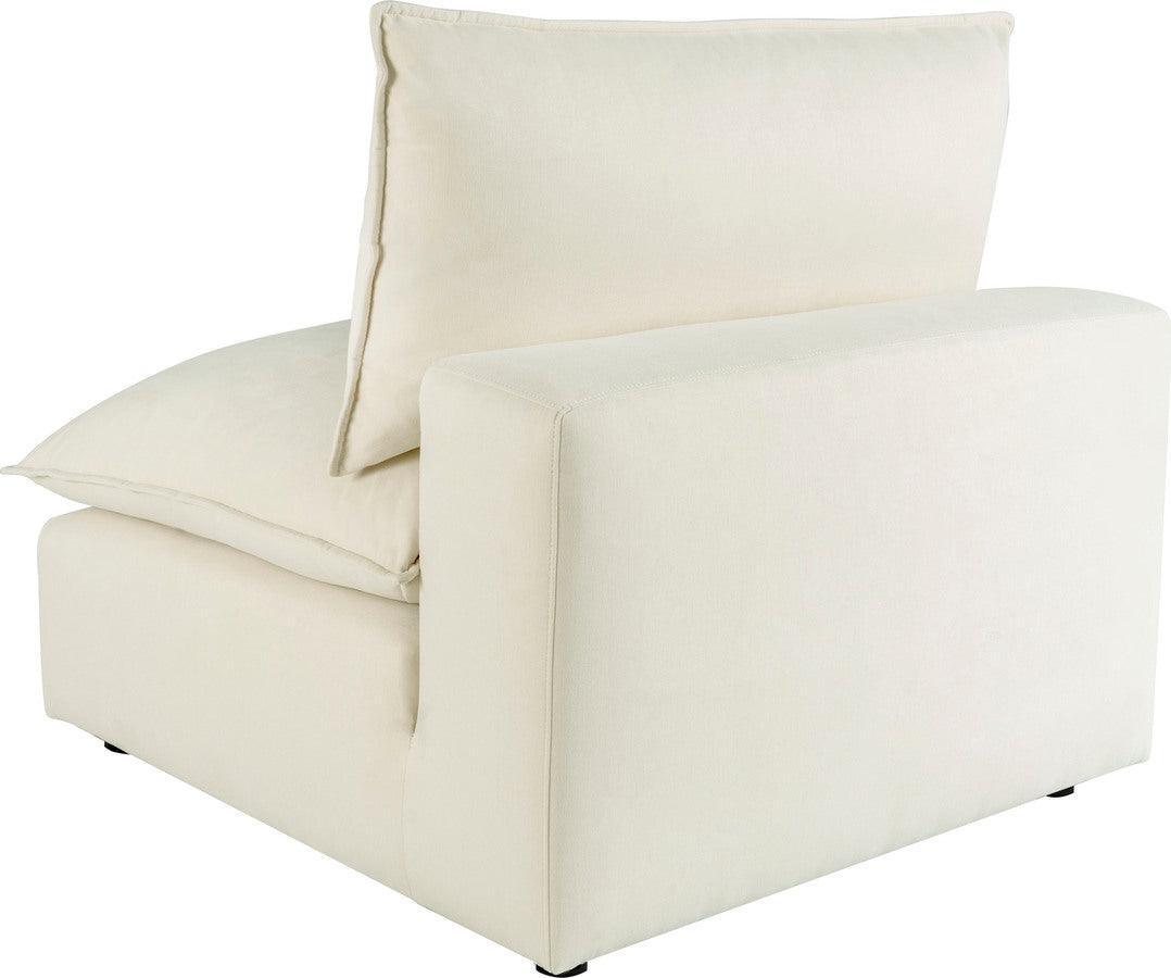 Tov Furniture Accent Chairs - Cali Natural Armless Chair