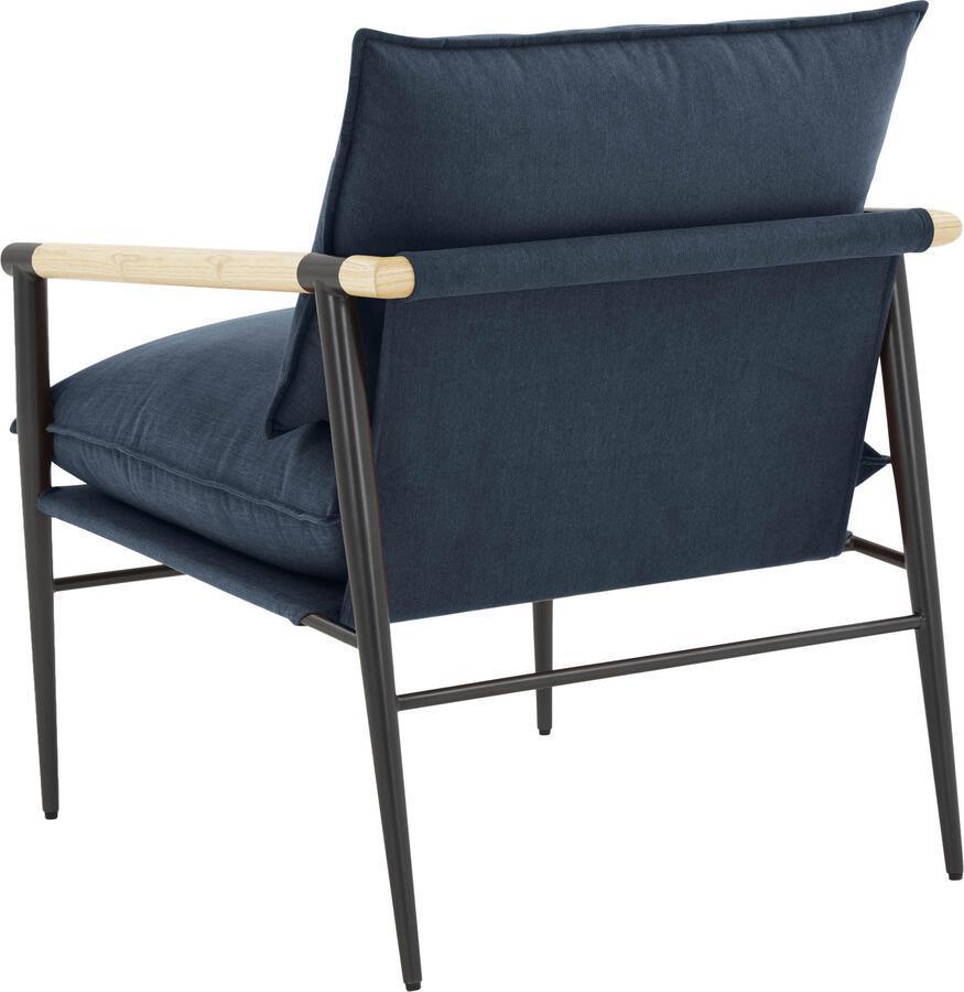 Tov Furniture Accent Chairs - Cali Navy Accent Chair Navy
