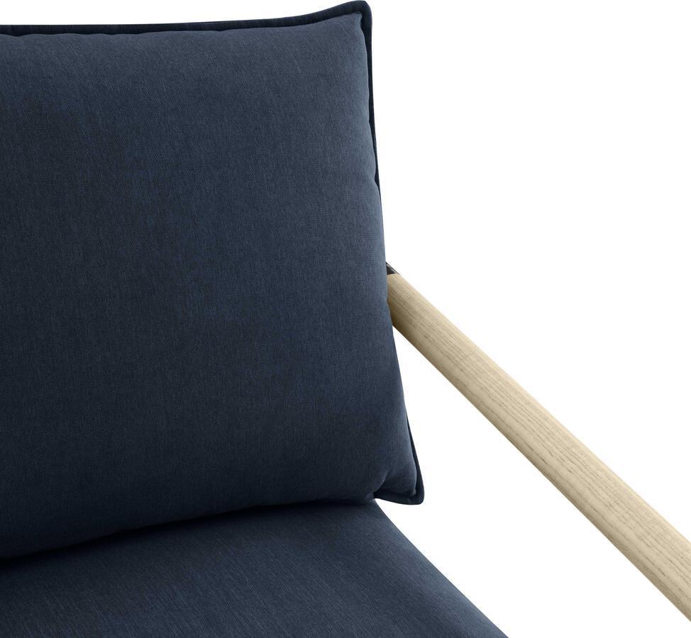 Tov Furniture Accent Chairs - Cali Navy Accent Chair Navy