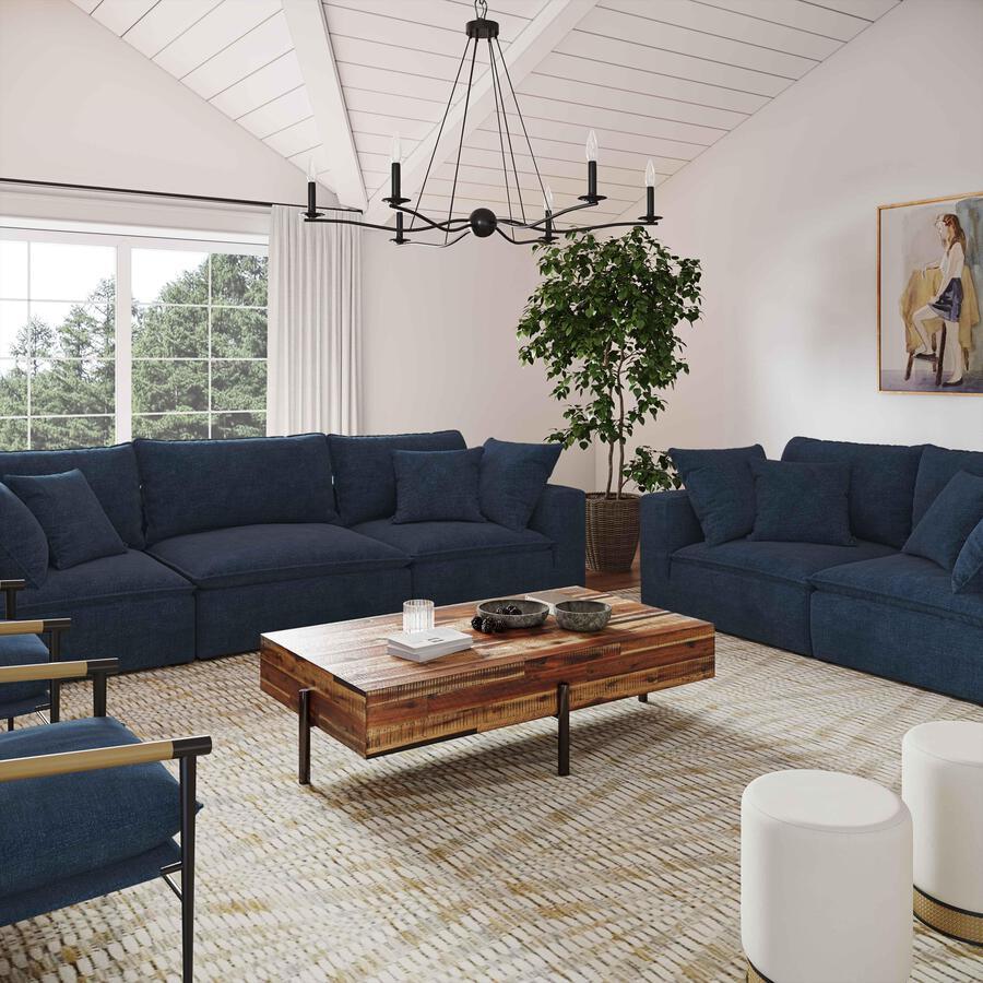 Tov Furniture Accent Chairs - Cali Navy Accent Chair Navy