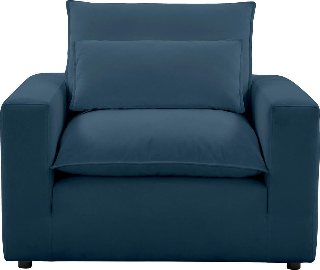 Tov Furniture Accent Chairs - Cali Navy Arm Chair Navy
